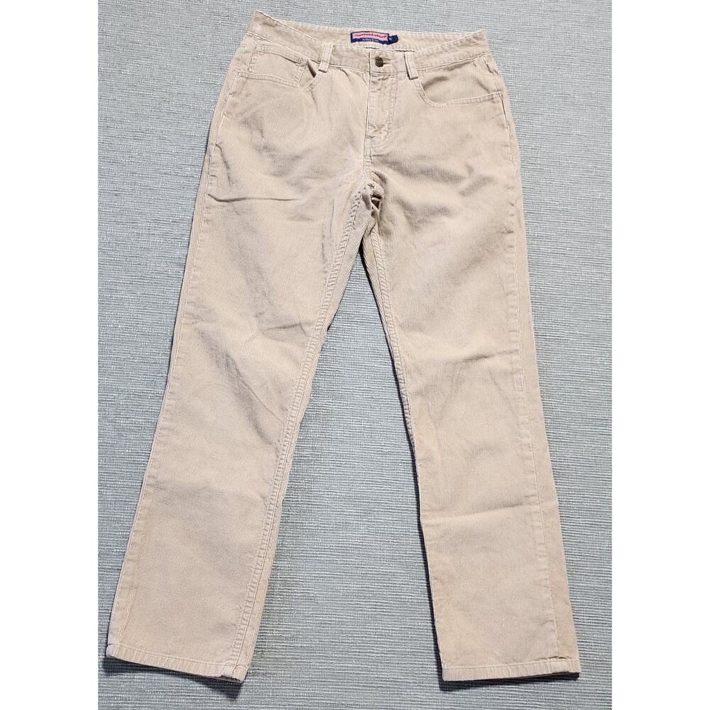 Vineyard Vines Corduroy Five Pocket Pants Men’s 30x32 Tan Khaki